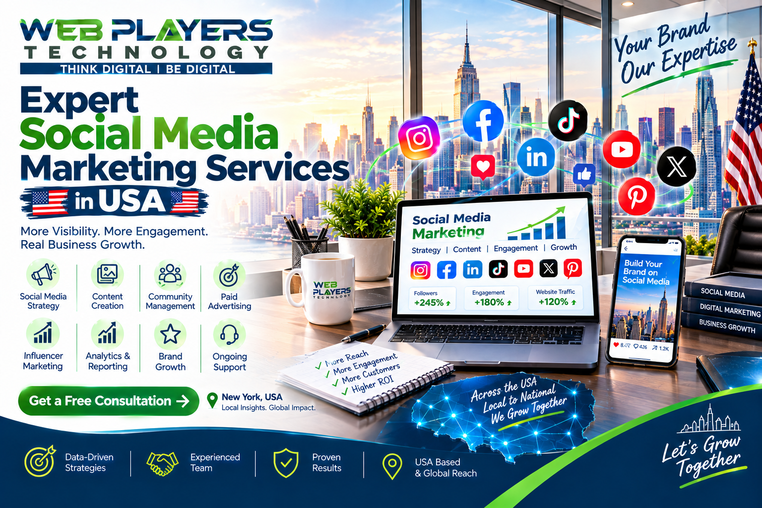 Expert Social Media Marketing Services in USA